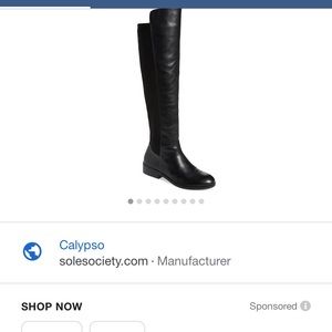 Sole Society Calypso boots (new!)